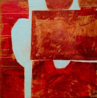 Sienna Stack on Blue Field 2